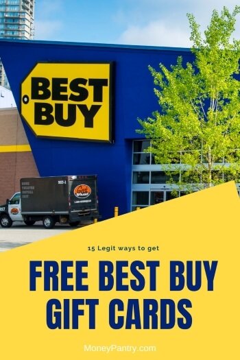 Learn how to get free Best Buy gift cards through these legitimate and easy options
