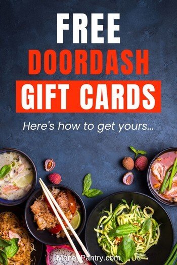 Here are a few easy tips and tricks you can use to get totally free DoorDash gift cards to spend on anything DoorDash delivers...