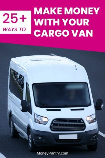 List of profitable ways to make money with your cargo van with little to no investment...