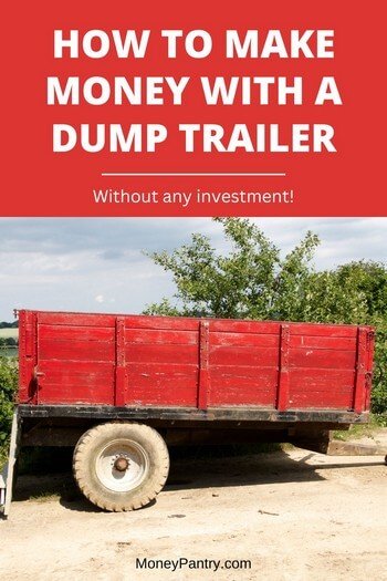 Here are simple ways you can use your rump trailer to make money starting today!