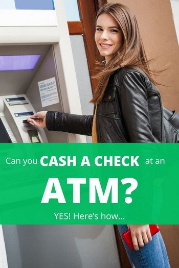 Can you cash a check on a ATM? Yes, you can! However, there are a few important things you need to know... 