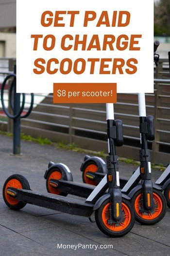Here's how you can start getting paid to charge scooters near you, starting today...