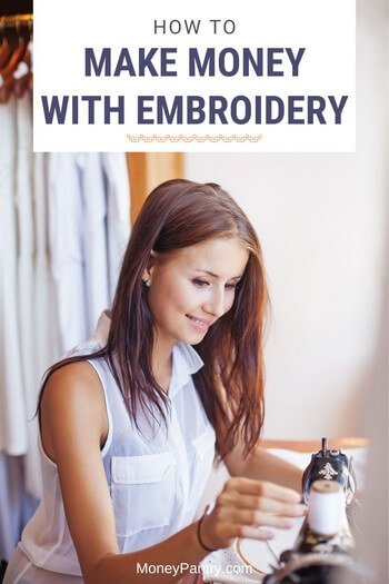 Embroidery can be a good side hustle. Discover how you can turn your talent into cash... 