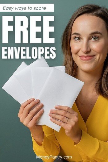 These companies and sites giveaway free envelopes. Here's how to get yours...