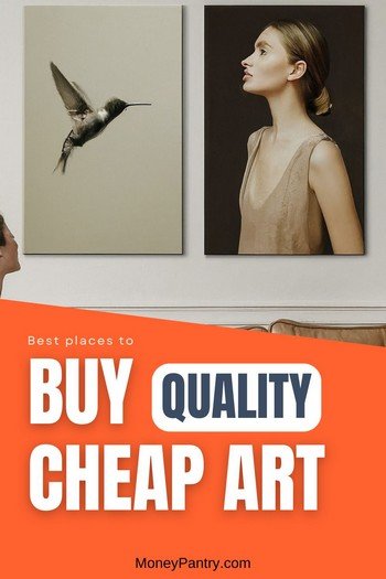 Here are the best websites and stores near you to buy quality art for cheap...