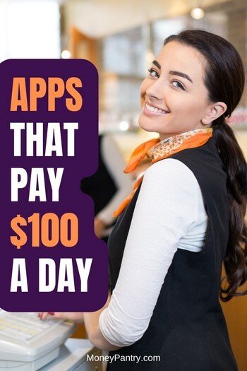 Use these apps to make $100 a day without investment...