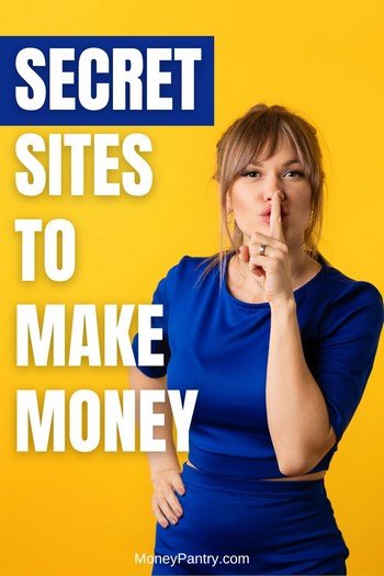 These are the best secret websites to make money for free...
