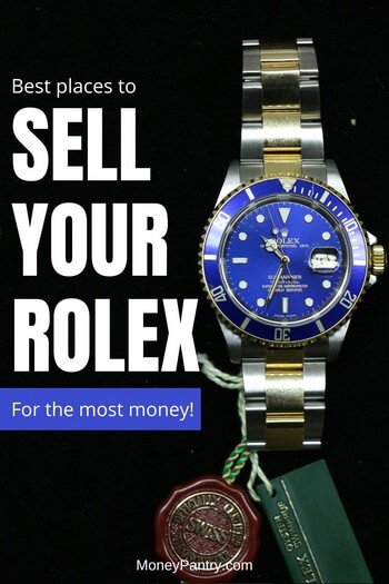 These are the best places to sell your used Rolex watch for the best price...