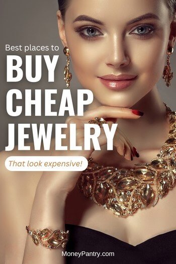 Here's where you can buy cheap good quality jewelry online or near you...