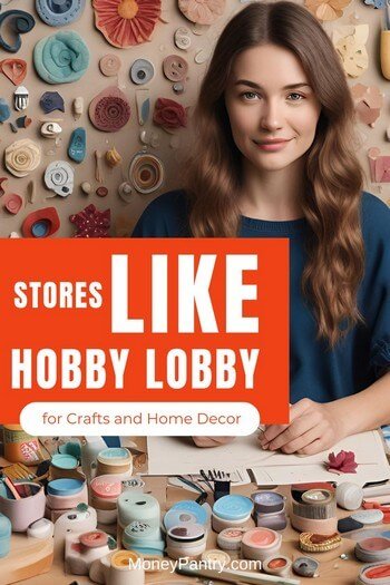 These are the best alternative stores to Hobby Lobby for crafting supplies and home decor...
