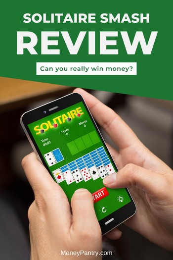 User playing game on Solitaire Smash app