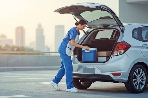 How to Become a Medical Courier: Make $20–$45/hr as a Side Hustle in 2026